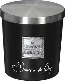 Svece, aromātiskā Atmosphera Douceur de coton, 130 g, melna krās.