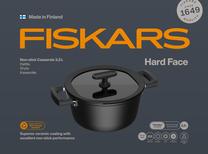 Katls Fiskars Hard face 1075526, Ø22 cm, 3.5 l, alumīnija krās.