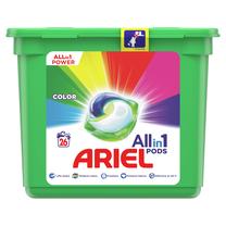 Skalbimo kapsulės Ariel, 26 vnt.