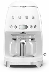 Кофемашина с фильтром Smeg 50's Style Aesthetic DCF02WHEU, белый цв.