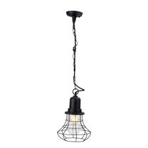 Lauko pakabinamas šviestuvas Domoletti EL-827HG, 60W, E27, IP44, juoda sp., 11 cm x 93.3 cm