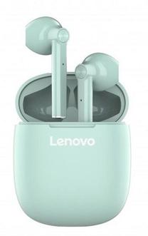 Bezvadu austiņas Lenovo HT30-WH, zaļa krās.