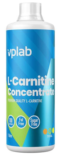 Gėrimas sportui VPLab L-Carnitine Concentrate, tropinių vaisių skonio, 1 l