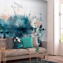 Fototapetas Artgeist Geometric Landscape, 175 cm x 175 cm