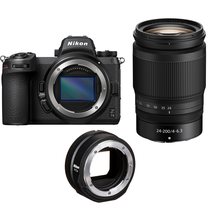 Beveidroninis fotoaparatas Nikon Z 7II, juoda sp.
