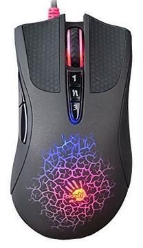 Vadu spēļu pele A4Tech Bloody Blazing AL90, melna krās.