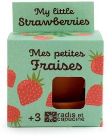 Комплект для выращивания растений Radis Et Capucine Growing Kit Strawberries, красный цв./зеленый цв.