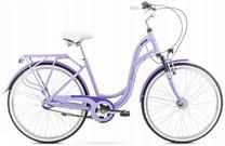 Dviratis miesto Romet Symfonia 2, 26 ", 17'' rėmas, violetinė sp.