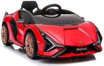 Детский электромобиль Lean Cars Lamborghini Sian, красный цв.