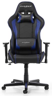 Игровой стул DXRacer Formula Series F08-NI, 53 x 37 x 122 - 131 см, синий цв./черный цв.
