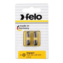 Smūginiai atsuktuvų antgaliai Felo 02630241, Torx 30, 25 mm