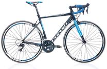 Велосипед шоссе Corelli Boalva RC100, 28 ″, 22" рама, синий цв./белый цв./черный цв.