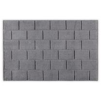 Vonios grindų kilimėlis Foutastic Tile 581CAN1530, pilka sp., 50 cm x 80 cm