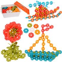 Колодки Snowflakes Building Blocks, многоцветный