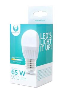 Lemputė Forever Light LED, G45, 3000 °K, E27, 10 W, 900 lm