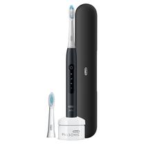 Elektrinis dantų šepetėlis Oral-B Pulsonic Slim Luxe 4500 Matte Black, juoda sp.