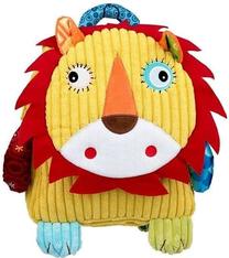 Bērnu mugursoma Dumel Lion, zila krās./sarkana krās./dzeltena krās., 25 cm x 20 cm x 10 cm