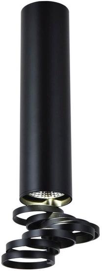 Valgusti lagi Candellux Tube 2282763, GU10, 1 x 50 W, must v. / must v.