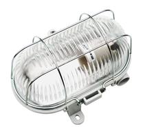 Lubinis lauko šviestuvas Northcliffe Sauna OV N22, 100W, E27, IP54, sidabro sp.