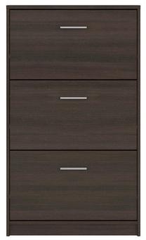 Batų dėžė Nepo, ruda, 70 cm x 18 cm x 121 cm