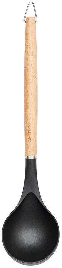 Половник Ambition Natural, 32.5 см, 1.7 см, коричневый цв./черный цв.