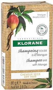 Kietas šampūnas Klorane Mango, 80 g