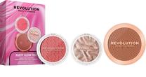 Kosmētikas komplekts sievietēm Makeup Revolution London Party Glow Trio