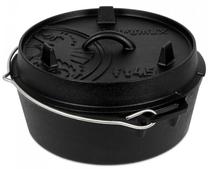 Katls Petromax Dutch Ovens, čuguns, 31 cm, 3.5 l, melna krās.