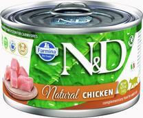 Mitrā kaķu barība Farmina N&D Natural PND140062, vistas gaļa, 0.14 kg