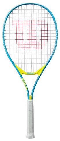 Tenisa rakete Wilson Ultra Power Jr WR118710, sarkana krās./dzeltena krās./gaiši zila krās.