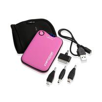 Nešiojamas įkroviklis (Power bank) Veho VPP-201, 3700 mAh, rožinė sp.
