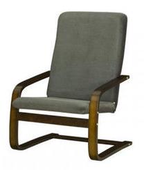 Krėslas Bodzio Bajka, ruda sp./juoda sp., 66 cm x 74 cm x 96 cm