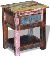 Naktinis staliukas VLX 243456, įvairių spalvų, 51 cm x 33 cm x 43 cm