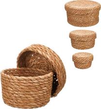 Grozu komplekts, paredzēts uzglabāšanai Giftdecor 94150, brūna krās., 25 x 25 x 16 cm