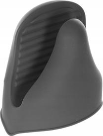 Virtuves cimds 5five Silicone Glove, 11 cm x 10.6 cm, pelēka krās.