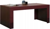 Kohvilaud Pro Meble Milano, punane v./pähklipuu v., 120 cm x 60 cm x 50 cm