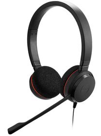 Vadu austiņas Jabra Evolve 20 Stereo UC USB-C, melna krās.