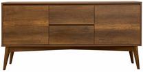 Konsoles galds Kalune Design Vina, valriekstu krās., 45 cm x 170 cm x 82.5 cm