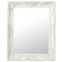 Зеркало VLX Baroque Style, подвесной, 50 см x 60 см, белый цв.