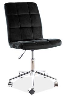 Darbo kėdė Q-020 Bluvel 19, 40 x 45 x 87 - 97 cm, juoda sp.