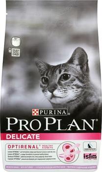 Sausā kaķu barība Purina Pro Plan Delicate Optirenal, tītara gaļa, 1.5 kg