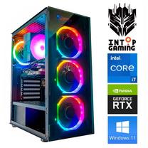 Stacionārs dators Intop i7-12700F, 2250 GB, DDR4 16 GB, SSD+HDD 250 GB 2 TB, RTX 4060 8 GB GDDR6, Windows 11 Home