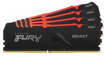Operatyvioji atmintis (RAM) Kingston Fury Beast KF432C16BBAK4/64, DDR4, 64 GB, 3200 MHz