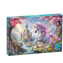Puzle CherryPazzi Unicorn Fairyland, 34.5 cm x 50 cm, 300 gab., daudzkrāsaina