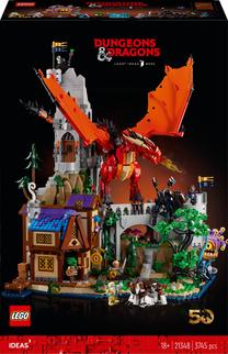 Konstruktorius LEGO® Ideas Dungeons & Dragons: raudonojo drakono istorija 21348, 3745 vnt.