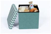 Pufas XYF1378BE, mėlynas, 38 cm x 38 cm x 38 cm