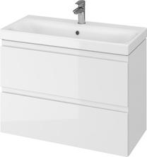 Vannas istabas skapis zem izlietnes Cersanit Moduo Slim, balta krās., 37.5 cm x 79.5 cm x 57 cm