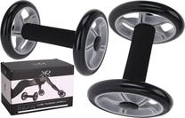 Pilvo preso treniruoklis XQMAX, 21 cm, juoda sp., 2 vnt.