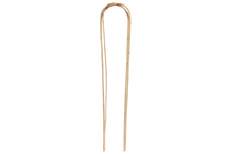 Taimetugi Tarmo Plant Support Bamboo Loop, 25 cm x 3 cm, 120 cm, bambus, pruun v., 3 tk