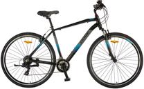 Velosipēds hibrīds Polar Forester Comp, 28 ", L rāmis, zila krās./melna krās.